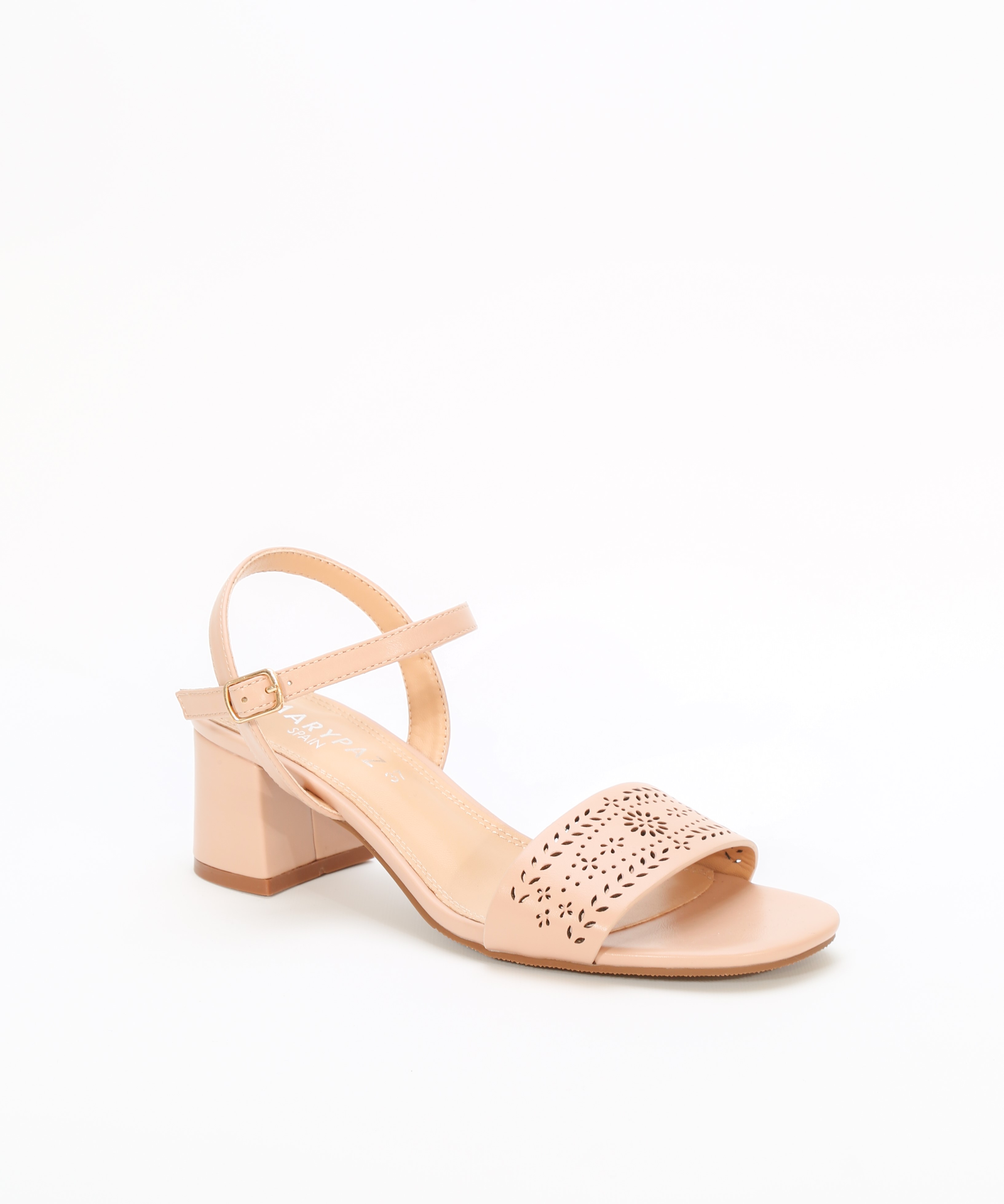 Sandalias tacón grabado image number null